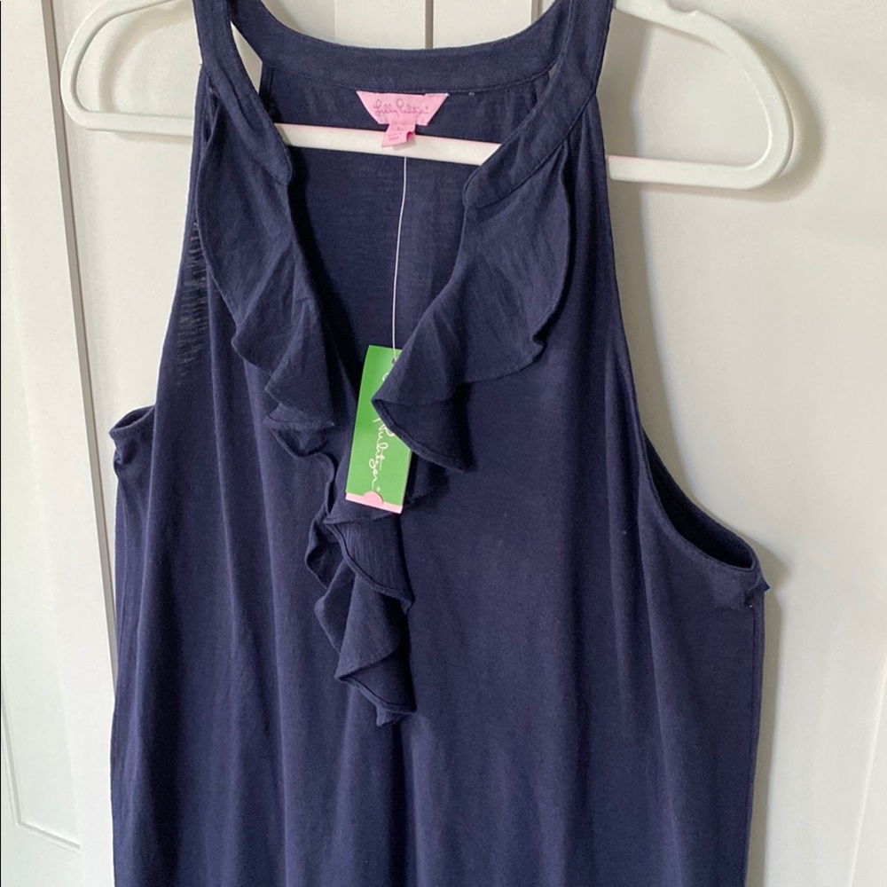 NEW Lilly Pulitzer Navy “Shay Dress” XL